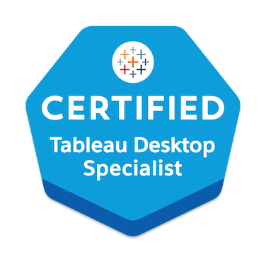 Tableau Desktop Specialist